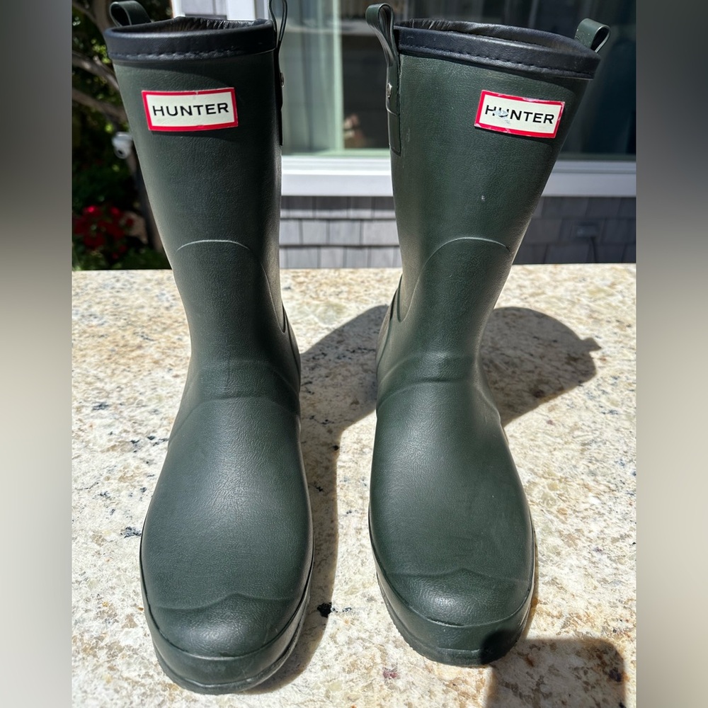 Hunter Rainboots Men’s Size 12M.